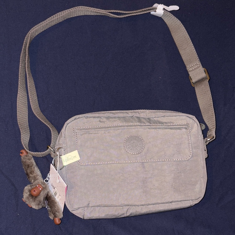 Kipling Gray Crossbody Bag